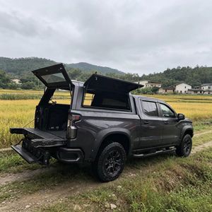 Cubierta Rígida de Aleación de Aluminio para Camioneta <span class=keywords><strong>Chevrolet</strong></span> Sierra 2500 6.8FT 2019+ |   Caja de Almacenamiento con Cierre a Presión, Instalación sin Taladro - Product Image 1