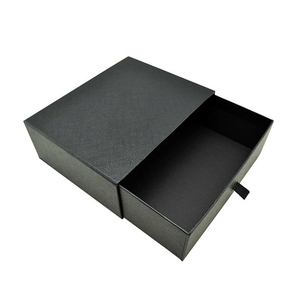 Cajas de Regalo de Joyería de Papel de Dos Capas de Lujo, Rígidas, con Cajón Deslizable, con Grabado, Laminación Mate, Impresión Offset - Product Image 5