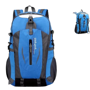 Nouveau sac à dos de voyage décontracté unisexe doublure en polyester fermeture à glissière sac d'extérieur Simple pour sac d'école de sport - Product Image 2