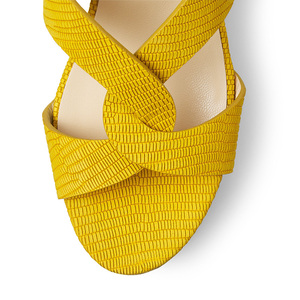 Pantofola con zeppa in pelle di serpente con fondo in <span class=keywords><strong>sughero</strong></span> per <span class=keywords><strong>donna</strong></span> - Product Image 4