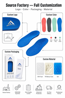 Semelles orthopédiques pour enfants, soutien de la voûte plantaire, correction des pieds plats, insert de chaussure en EVA, absorption des chocs, respirant, coussin de course sportive