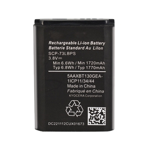 Kyocera SCP-73LBPS 1770mAh Rugged Phone High Quality Lithium Polymer <b>Battery</b> DuraXV Extreme E4810A CE RoHS in Stock Wholesale - Product Image 5