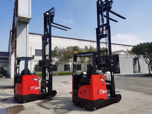 China <strong>Mini</strong> <strong>Forklift</strong> CQD16-AC4 Sit-down Type Electric Reach <strong>Truck</strong> for Sale - Product Image 2