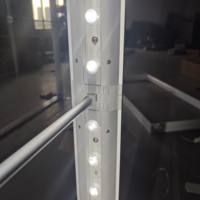 Boîte à lumière SEG pliable rapide 8x4 avec cadre en aluminium et support rétroéclairé en tissu pour mur de fond de stand de salon professionnel, légère, portable et durable