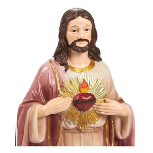 Figurine catholique de la vierge <span class=keywords><strong>marie</strong></span> et jésus Christ, en résine, religieux, créativité de noël - Product Image 2
