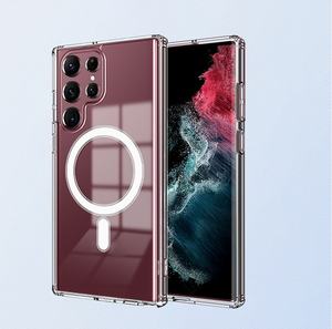 Étui de téléphone portable à chargement sans fil magnétique transparent pour Samsung Galaxy S26 Plus S24 FE Housse de protection S25 Ultra - Product Image 3