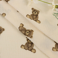 Mousseline bébé en coton bio tissu 100% coton tissu double gaze mousseline pour bébé