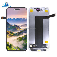 Layar OLED Lunak Truemax HX Lengkap untuk iPhone Air Smartphone LCD Touch Screen Digitizer Assembly Ponsel A3517 A3260 TEMX