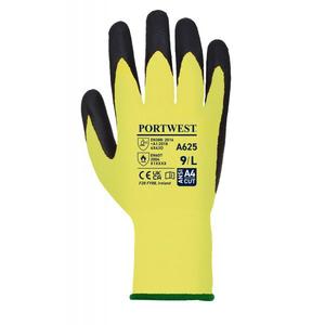 PORTWEST - A625Y8RXXL Vis-<b>Tex</b> cut resistant polyurethane yellow/black glove - EAN 5036108292561 GLOVES - Product Image 2
