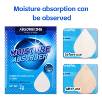 Déshydratant anti-moisissure monocouche au chlorure de calcium pour chaussures, bagages, textiles et emballages de marchandises