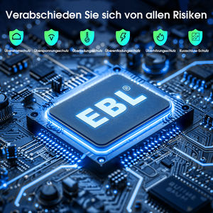 Cargador de Baterías Inteligente USB Portátil EBL de 8 Bahías para Pilas AA y AAA NI-MH de 9V - Product Image 3