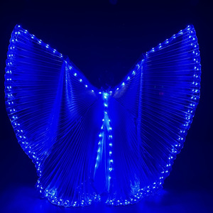 Alas de Hada LED para Danza del Vientre, de Plástico, con Batería, para Uso en Interiores, Alas Separadas para Actuaciones de Adultos - Product Image 1