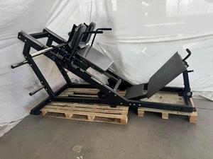 Machine à Squat <span class=keywords><strong>Hack</strong></span> à Charge Libre SK Commercial, 45 Degrés, Équipement d'Entraînement de la Force des Jambes pour Salle de Sport Professionnelle et Club de Fitness - Product Image 3