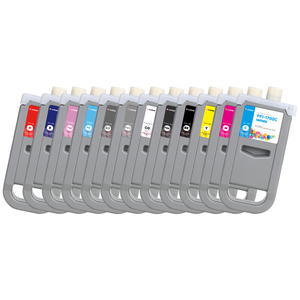 خرطوشة حبر متوافقة Xcellent <span class=keywords><strong>PFI</strong></span> 1700 <span class=keywords><strong>PFI</strong></span>-1700 مملوءة بالحبر الصبغي لطابعات كانون برو 4100 6100 - Product Image 1