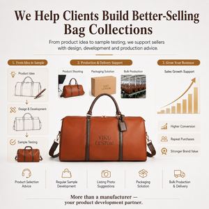Borsa <span class=keywords><strong>da</strong></span> <span class=keywords><strong>Viaggio</strong></span> YIKU di Lusso in Pelle Vegana Bicolore Grande Capacità per il Weekend, Etichetta Privata per Brand di Influencer, MOQ 100 - Product Image 4