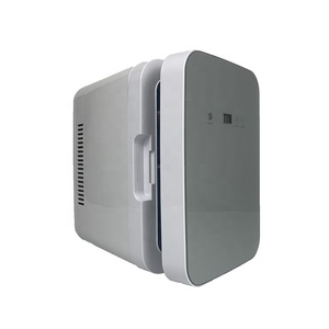 <span class=keywords><strong>Réfrigérateur</strong></span> alimentaire pour voiture, 8l, glacière pour la maison, pour faire la maison, avec porte en verre, bon marché - Product Image 1