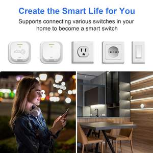 Interruptor de relé inteligente Antela de 10A y 1 vía con Wi-Fi y Bluetooth para automatización del hogar, compatible con Alexa y Google Home. - Product Image 6