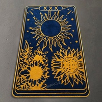 Prix usine tapis antistatique fait à la main tapis à poils hauts salon tapis oriental turc