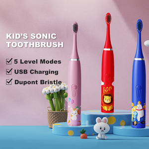 Spazzolino Elettrico Sonico Ricaricabile per Bambini 2025, Vendita all'Ingrosso OEM con Logo Personalizzato, Silenzioso e per Pulizia Profonda - Product Image 6