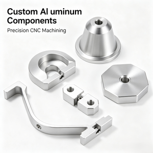 Kit de Herrajes de Aluminio Personalizados OEM y Piezas Mecánicas, Componentes de Aluminio Torneados y Fresados con Precisión CNC, ISO9001 - Product Image 1