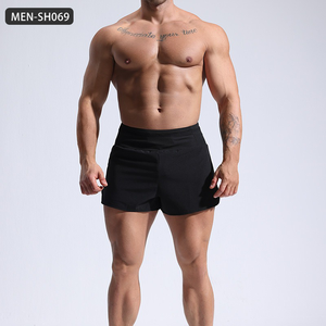 กางเกงขาสั้นวิ่งแห้งเร็วสำหรับผู้ชายกางเกงสำหรับเล่นบาสเก็ตบอลฟิตเนสโปรกางเกงขาสั้นสำหรับ3/4 - Product Image 3