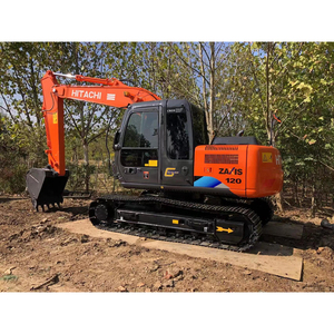 Oferta Especial: Excavadora Hitachi ZX120-5A Usada Original de 11 Toneladas, Modelo Popular, Motor Isuzu, Caja de Cambios, Bomba Hidráulica, Cucharón de 0.52m, Potencia de 69kW, Excelente Estado - Product Image 1