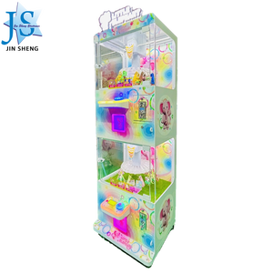 Poupée porte-bonheur à pièces grue Arcade Machine griffe Machine Clip cadeau jeu de vente pour centres commerciaux - Product Image 4