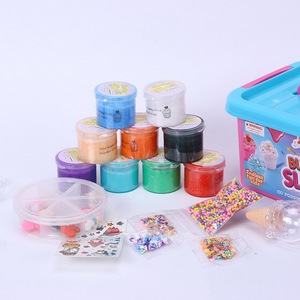 ของเล่นดินคริสตัลปลอดสารพิษสำหรับเด็ก ชุดทำสไลม์เนย DIY 20 ชิ้น - Product Image 6