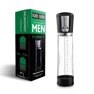 Electric Penis Enlargement Vacuum Pump Vibrator for Men Automatic Male Sex Toy with Masturbation Cups Sex Toys For Men