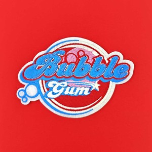 Bubble Gum Lettering Patch Coser para sudaderas - Product Image 3