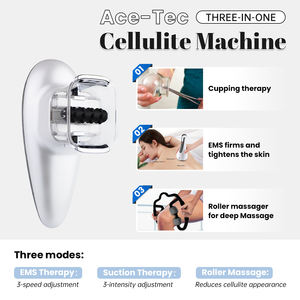 Rodillo de succión al vacío, masaje corporal de alta frecuencia, máquina de estiramiento de la piel, removedor de celulitis eléctrico, masajeador de ventosas - Product Image 4
