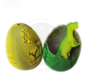 Juguete inflable de agua para incubar huevos de dinosaurio de goma, de buena calidad, novedad, animales mágicos