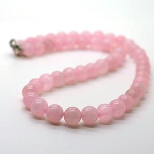 8毫米手工时尚简约宝石圆珠项链7脉轮愈合水晶弹力项链女18英寸 - Product Image 6