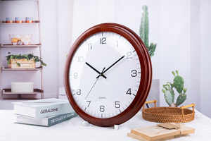 Elegant Style European Home <strong>Wall</strong> Decoration Wooden <strong>Wall</strong> <strong>Clock</strong> - Product Image 4