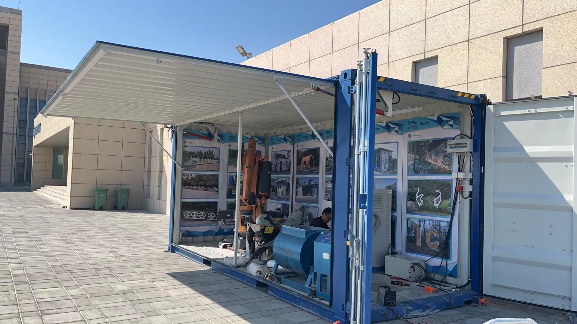 3d building construction printers