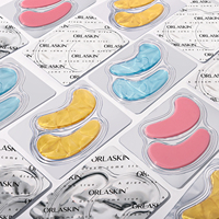 Vente en gros Vegan Organique Hydrogel de collagène hydrolysé sous les yeux feuille masque Patch 30 paires Anti poches rides
