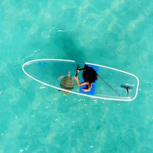 Tabla de <span class=keywords><strong>Paddle</strong></span> <span class=keywords><strong>Surf</strong></span> <span class=keywords><strong>Transparente</strong></span> de Policarbonato para Adultos, Ideal para <span class=keywords><strong>Surf</strong></span> y Remo al Aire Libre - Product Image 3