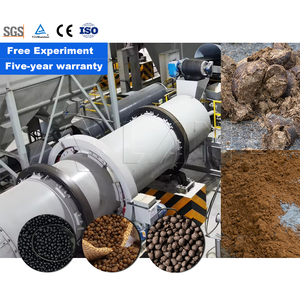 Lane สายการผลิตผงปุ๋ยอินทรีย์เครื่องจักรผลิตปุ๋ยอินทรีย์พร้อมมูลไก่รับประกัน5ปี - Product Image 2