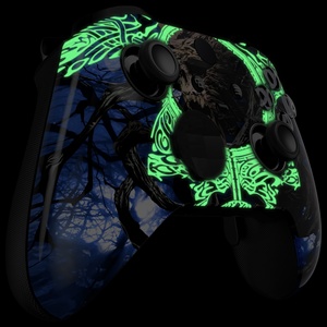 EXtremeRate Carcasa Frontal Luminosa en la Oscuridad y Anillos Decorativos de Repuesto para el Control Xbox One Elite Serie 2 - Product Image 6