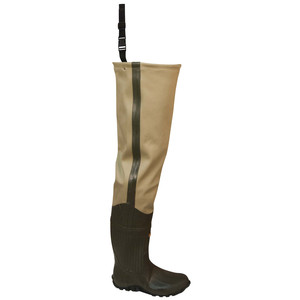 Cuissardes imperméables à <span class=keywords><strong>3</strong></span> plis pour hommes, en toile, haute qualité, personnalisées, avec semelles de crampons, bottes en caoutchouc - Product Image 1