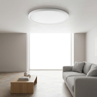 ComiLED Lampu Plafon LED Modern 12 inci, Lampu Plafon Bulat Ultra Tipis, Lampu Plafon Slim untuk Kamar Tidur & Ruang Tamu