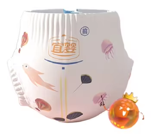 <span class=keywords><strong>Pannolini</strong></span> per Bambini Yiying Elf Tutto-<span class=keywords><strong>in</strong></span>-Uno, Morbidi, Traspiranti, Ultra-Sottili, Asciutti, a Quadretti, Confortevoli - Product Image 3