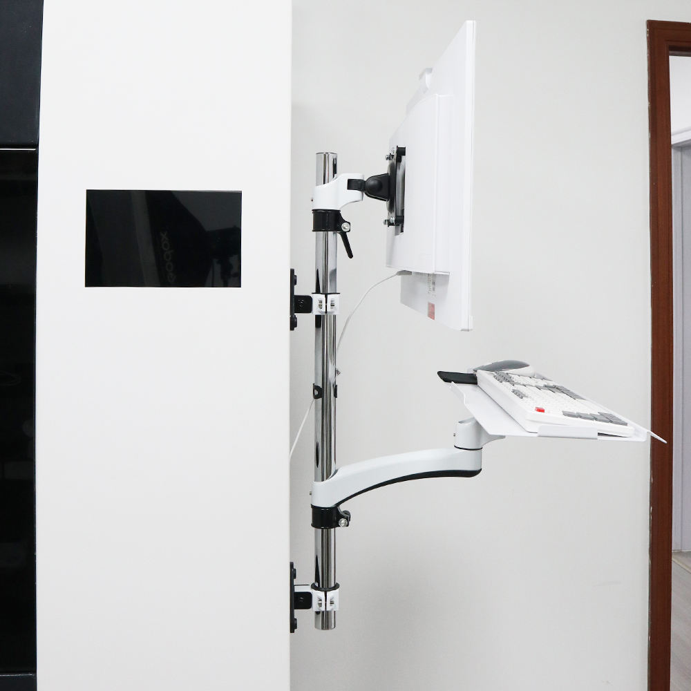 ORANGLES FE110KB-400 Industrial Wall Mount Workstation | 400mm Pole for Monitor & Keyboard | VESA 100x100 | Hot Selling Mount – orangles Kuwait - full product showcase - displaying specifications - Image 5 of 6 | adapts to any space | FE110KB-400 Industrial Wall Mount Workstation | 400mm Pole for Monitor & Keyboard | VESA 100x100 | Hot Selling Mount – orangles Kuwait deal New Jersey | Free Shipping ORANGLES