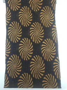 Tela de punto jacquard de LICRA de nylon de hilo metálico dorado teñido liso personalizado popular chino con lurex para prendas de vestir - Product Image 4