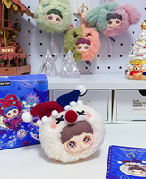 Authentique MayMei Série Crazy Circus Boîte Mystère Figurine en Peluche et Vinyle, Modèle de Collection, Décoration Tendance, Jouet Préféré, Pendentif Mignon
