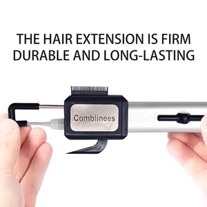 Kit d'outils professionnels pour extensions de cheveux à la colle froide, qualité salon, liaison stable, sans danger pour <span class=keywords><strong>les</strong></span> cheveux, accessoires complets pour le coiffage - Product Image 2