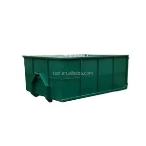 Industrial waste recycling bin steel dumpster skip bin dump truck body container