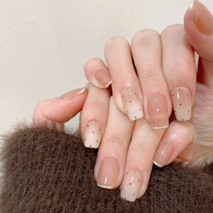 <span class=keywords><strong>Uñas</strong></span> <span class=keywords><strong>Postizas</strong></span> con Logotipo Personalizado, 24 Piezas, Estilo Almendra Clásico, con Espejo, Cobertura Total, ABS con <span class=keywords><strong>Pegamento</strong></span> - Product Image 5