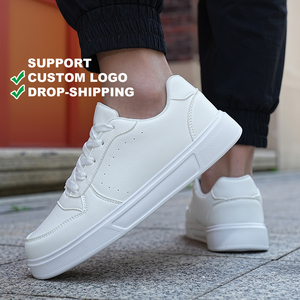 Scarpe casual di <span class=keywords><strong>alta</strong></span> qualità allacciate leggere e comode scarpe da passeggio traspiranti da coppia bianche da donna - Product Image 2