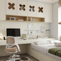 Lit Tatami Moderne Personnalisable pour Enfants avec Tiroirs de Rangement à Hauteur Réglable, en Bois Massif, Écologique et Gain de Place